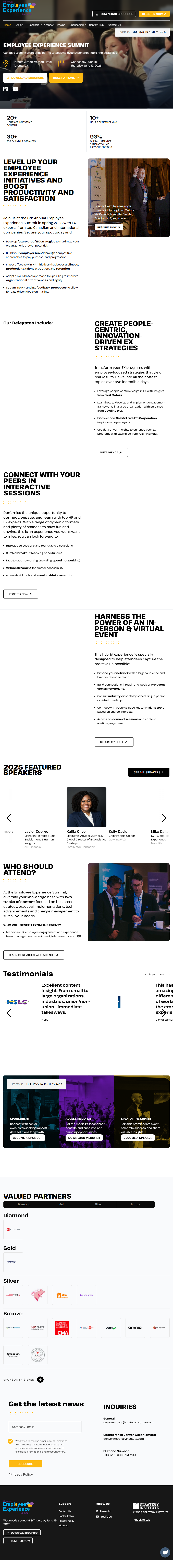 EMPLOYEE EXPERIENCE SUMMIT